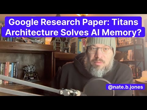 Google Research Paper: Titans Architecture Solves AI Memory?