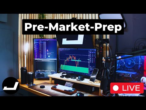 (Live) Pre-Market-Prep - US Downgrade! Markets Dropping Over The Weekend! | SPY/QQQ/TSLA | Monday