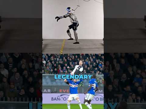 Robot Mimicking Cristiano Ronaldo And Lebron James