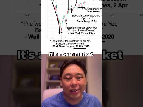 Buy stocks only after a recession?