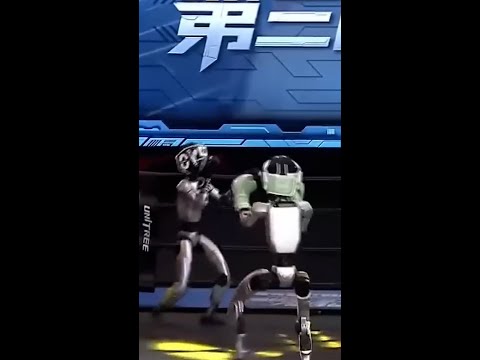 China holds world’s first humanoid robot fighting tournament
