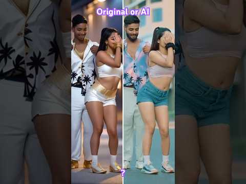 Original Vs AI #dance @VibesofAI
