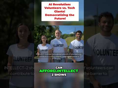 AI Revolution: Volunteers vs. Tech Giants! Democratizing the Future!