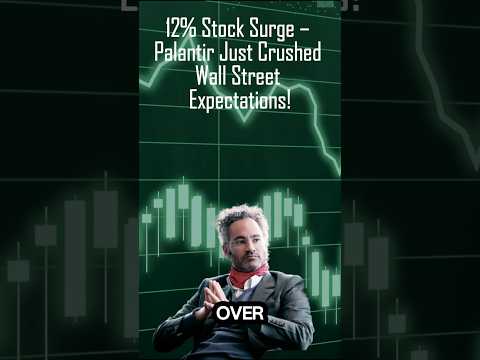 Palantir Just Beat Wall Street By $200M – Here&#039;s Why It&#039;s Booming! 🚀 #shorts #businessnews