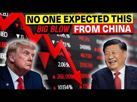 U.S. Markets in FREEFALL After China’s SHOCK 34% Tariff Strike