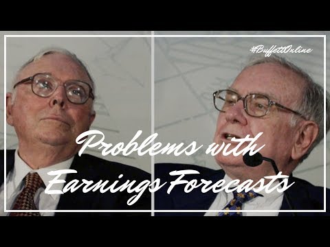 Problems with Wall Street&#039;s Earnings Forecasts