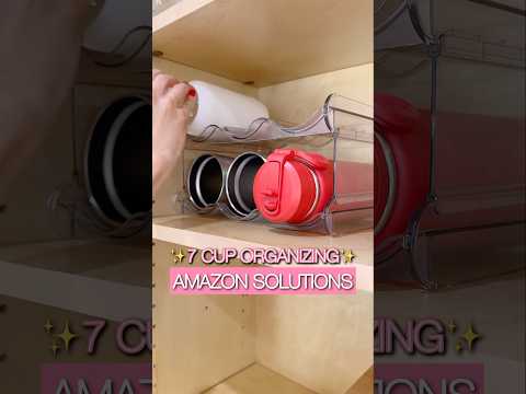 ✨ Transform Your Kitchen in 16 Seconds: 7 Must-Have Cup Organizers from Amazon! ☕️🎉