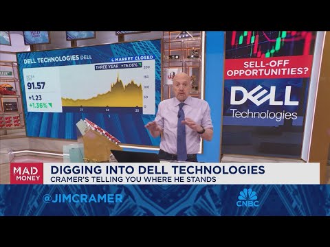 Dell trending lower stems from belief no one but Nvidia will make money off of AI: Jim Cramer
