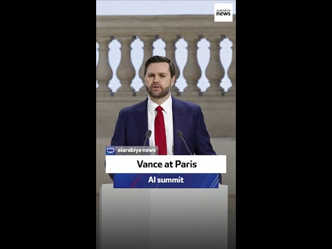 Vance at Paris AI summit