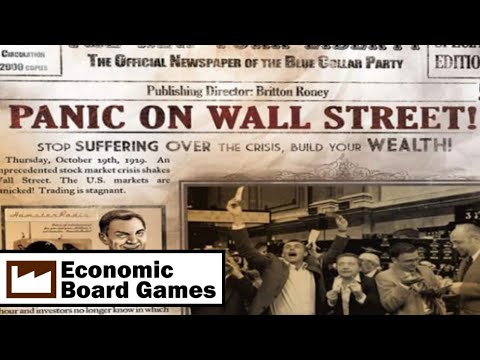 Panic On Wall Street! : Overview : Economic Board Games