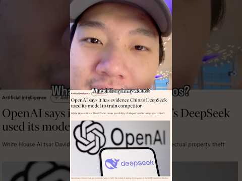 DeepSeek stole from OpenAI