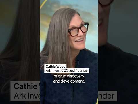 #AI will collapse the cost of drug discover, says Cathie Wood