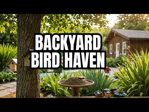 How to Turn Your Backyard into a Bird Paradise!