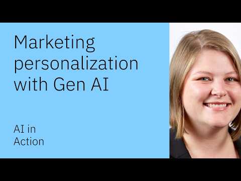 Redefining marketing automation and personalization with generative AI
