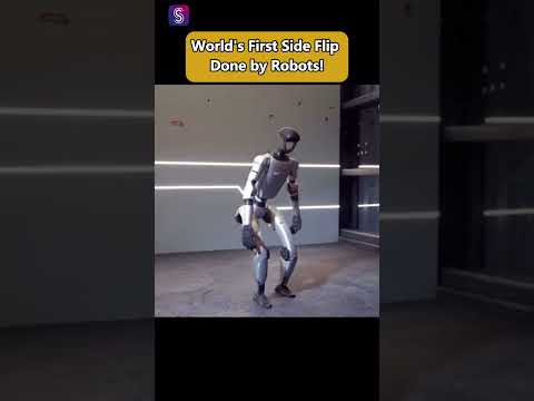Witness the World’s First Robot Side Flip—Unbelievable!