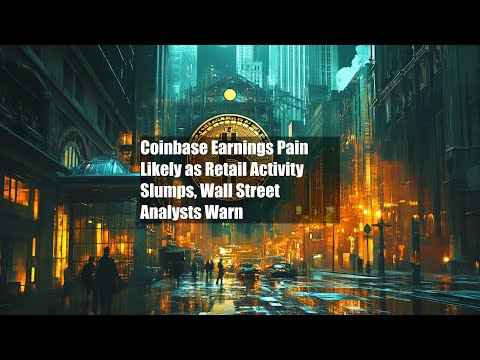 Coinbase Earnings Pain Likely as Retail Activity Slumps, Wall Street Analysts Warn