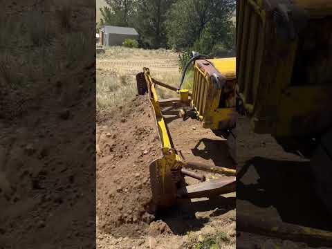 Bulldozers are so cool!! 1947 caterpillar D4 still working the mountain side.