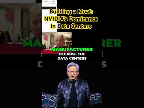 Building a Moat: NVIDIA&#039;s Dominance in Data Centers #artificialintelligence #money #investing #ai