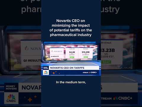 Novartis CEO on minimizing the impact of potential tariffs on the pharmaceutical industry