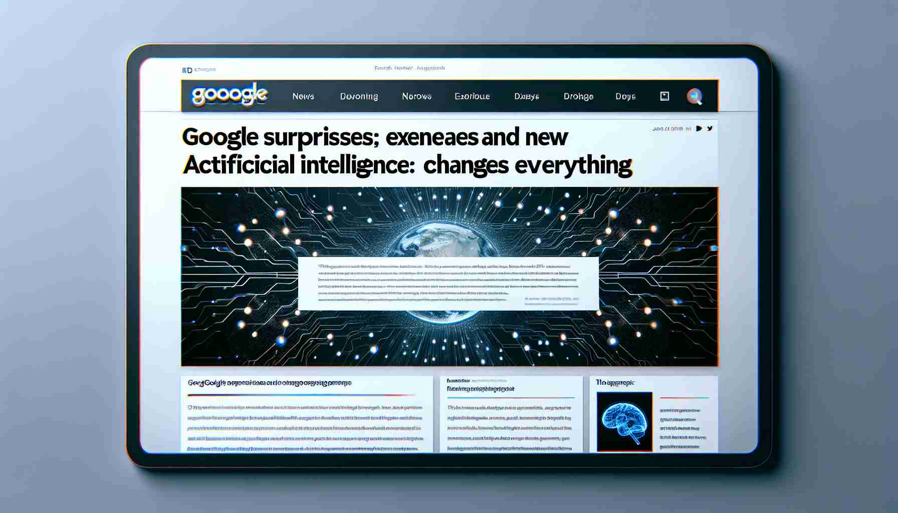 Google zaskakuje: Przychody rosną, a nowa sztuczna inteligencja zmienia wszystko Google zaskakuje: Przychody rosną, a nowa sztuczna inteligencja zmienia wszystko