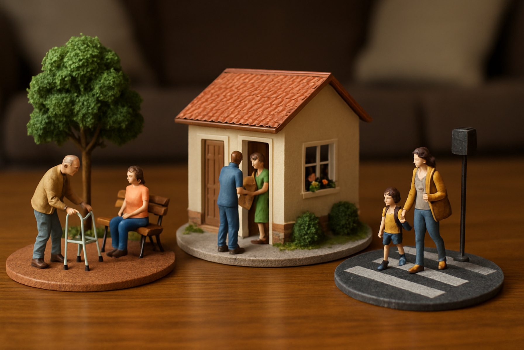 Miniatyr sivile dioramar: Å låse opp hverdagshistorier i små verdener